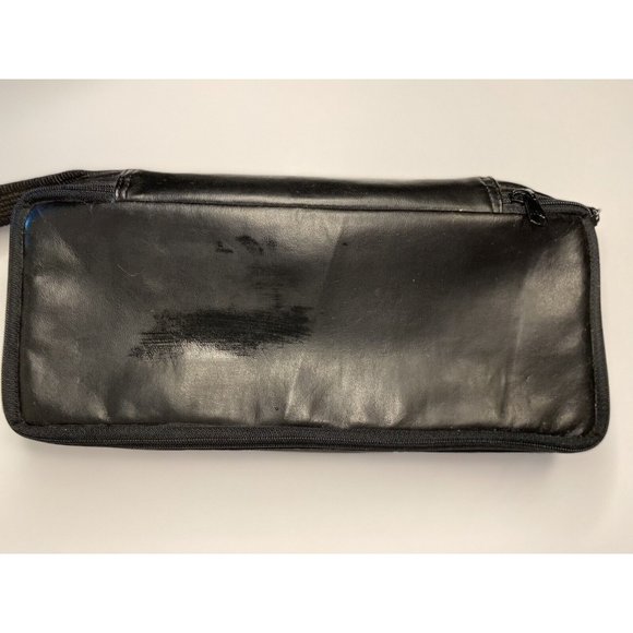 Audiobooks Direct Vtg Soft Zippered Cassette Case Holds 15 Plus EUC - Picture 7 of 14